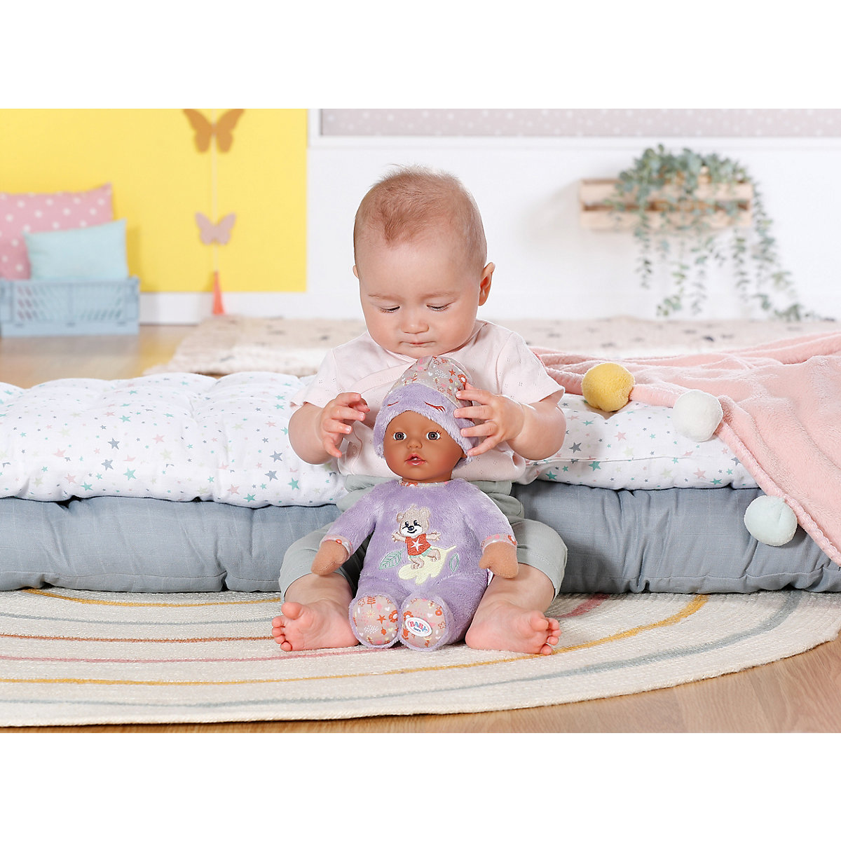BABY born® Sleepy for babies purple 30cm