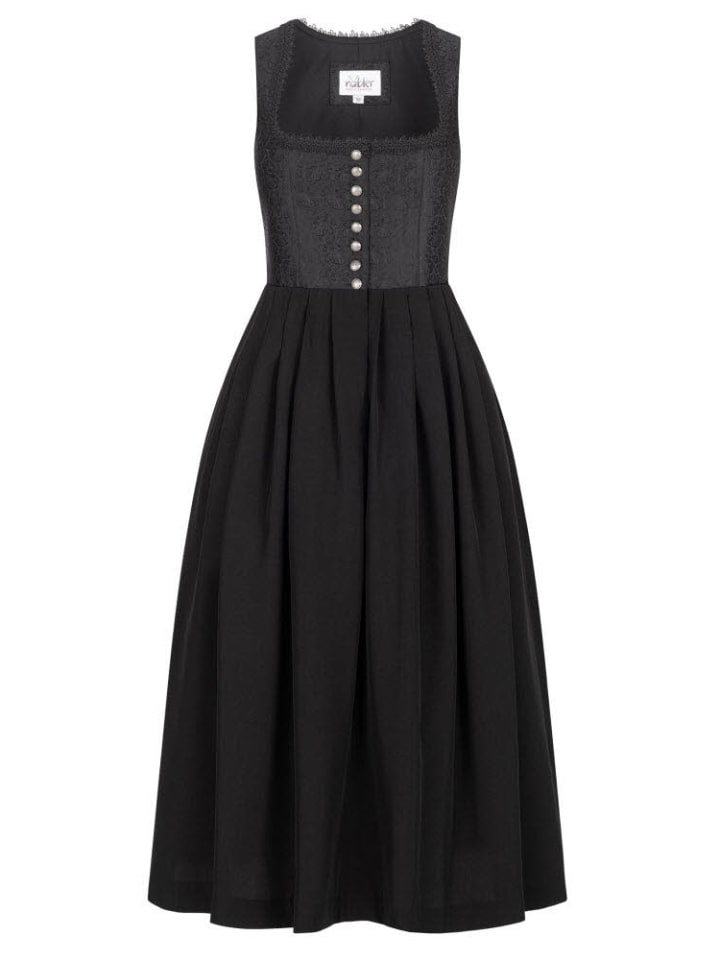 Nübler Gastrodirndl Saskia in Schwarz günstig kaufen