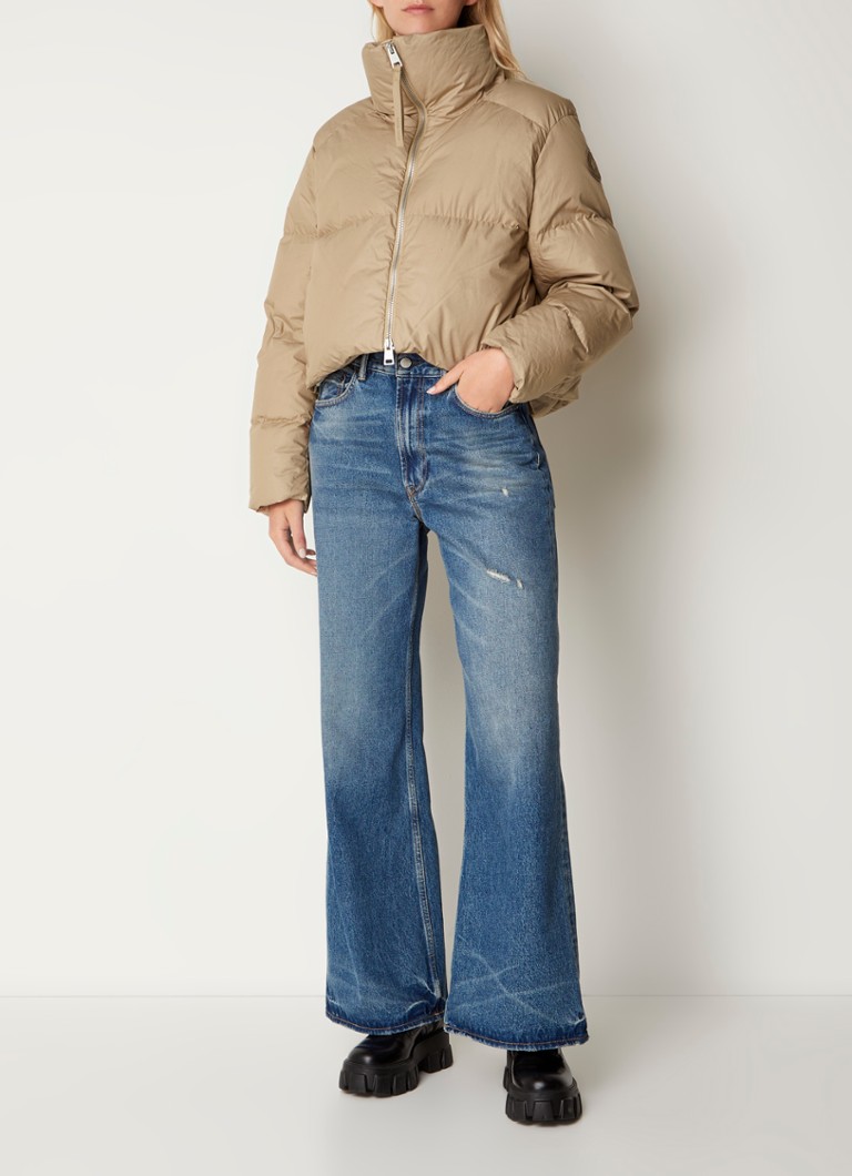 Canada Goose Garnet cropped puffer jacket with down filling