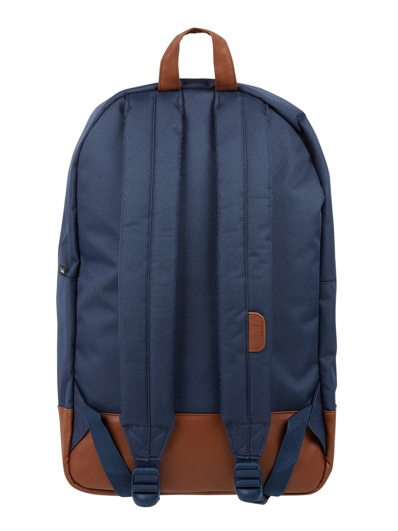 Rucksack mit Laptopfach Modell 'Heritage' in marineblau