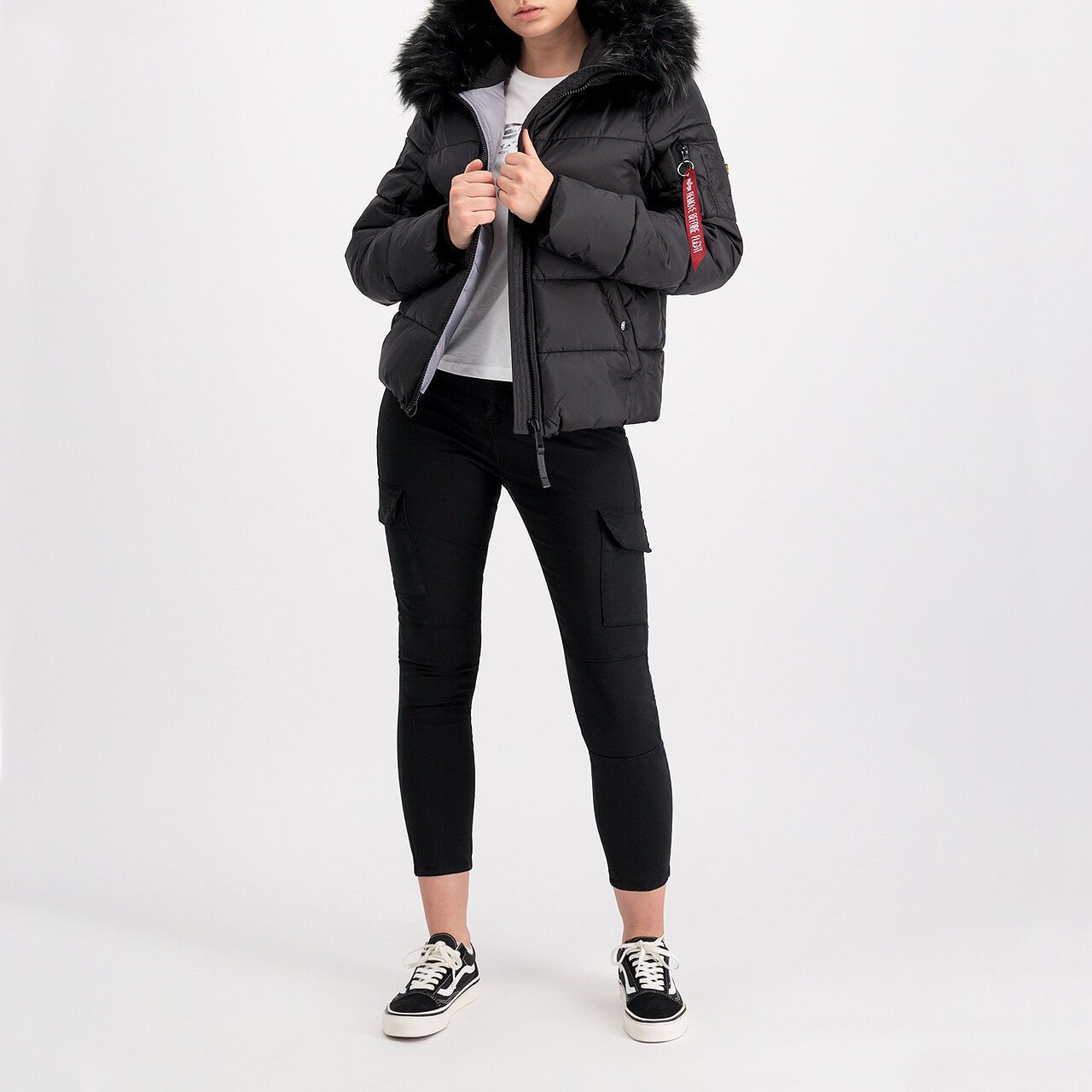 Hooded Puffer Alpha Wmn