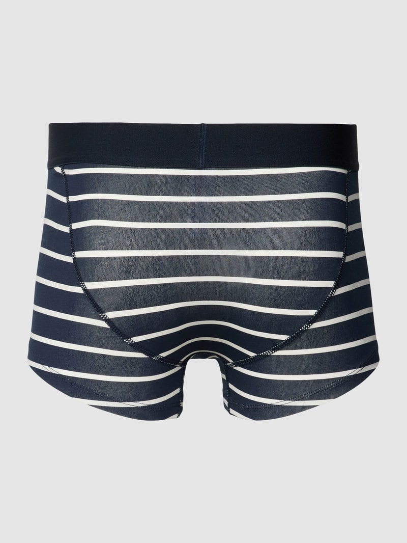 Trunks in Two-Tone-Machart im 3er-Pack in marineblau