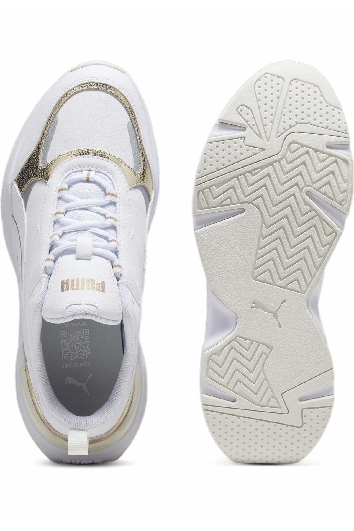 Puma  Sneaker „Cassia“ mit Metallic-Glanz