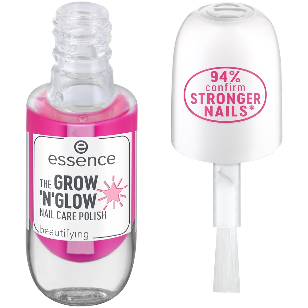essence THE GROW'N'GLOW NAIL CARE POLISH vernisà ongles Durcisseur Ongles