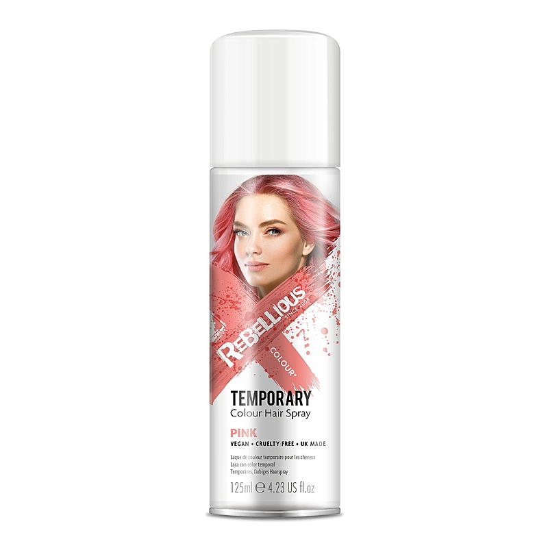 Hårfargespray 125 ml rosa
