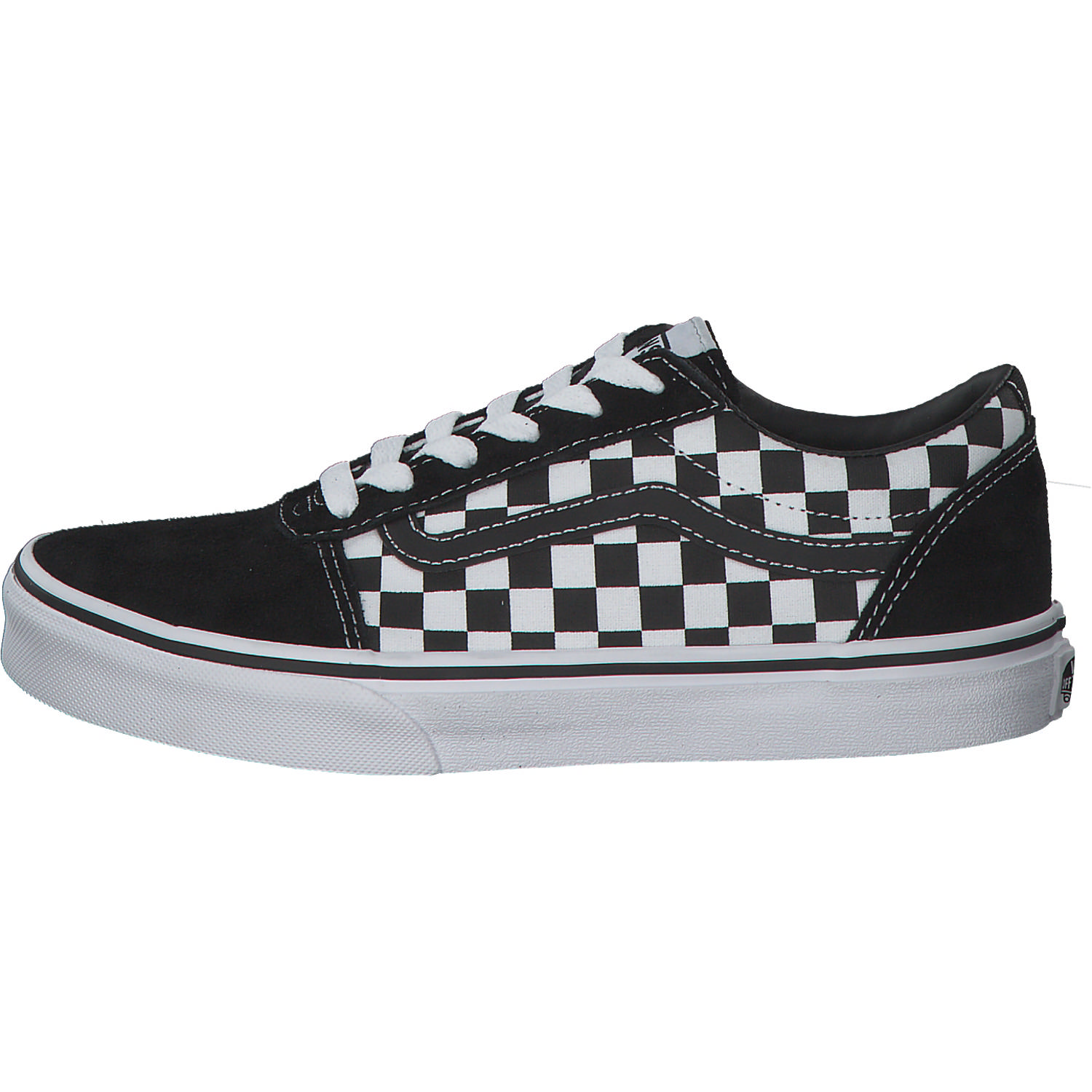 Vans Ward VN0A38J9, Sneakers Low, Kinder, Schwarz (Black/True White)