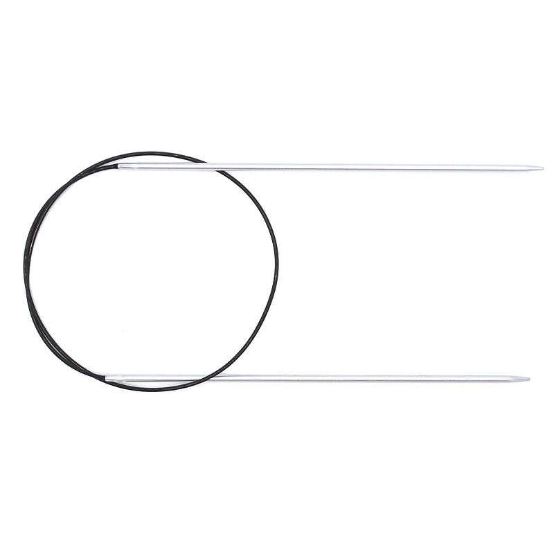 Rundpinne 60 cm 2,5 mm aluminium silver