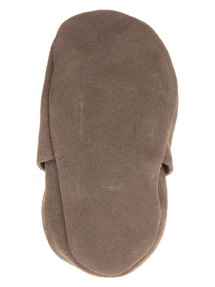 lamino Leder-Krabbelschuhe in Grau günstig kaufen 22/23