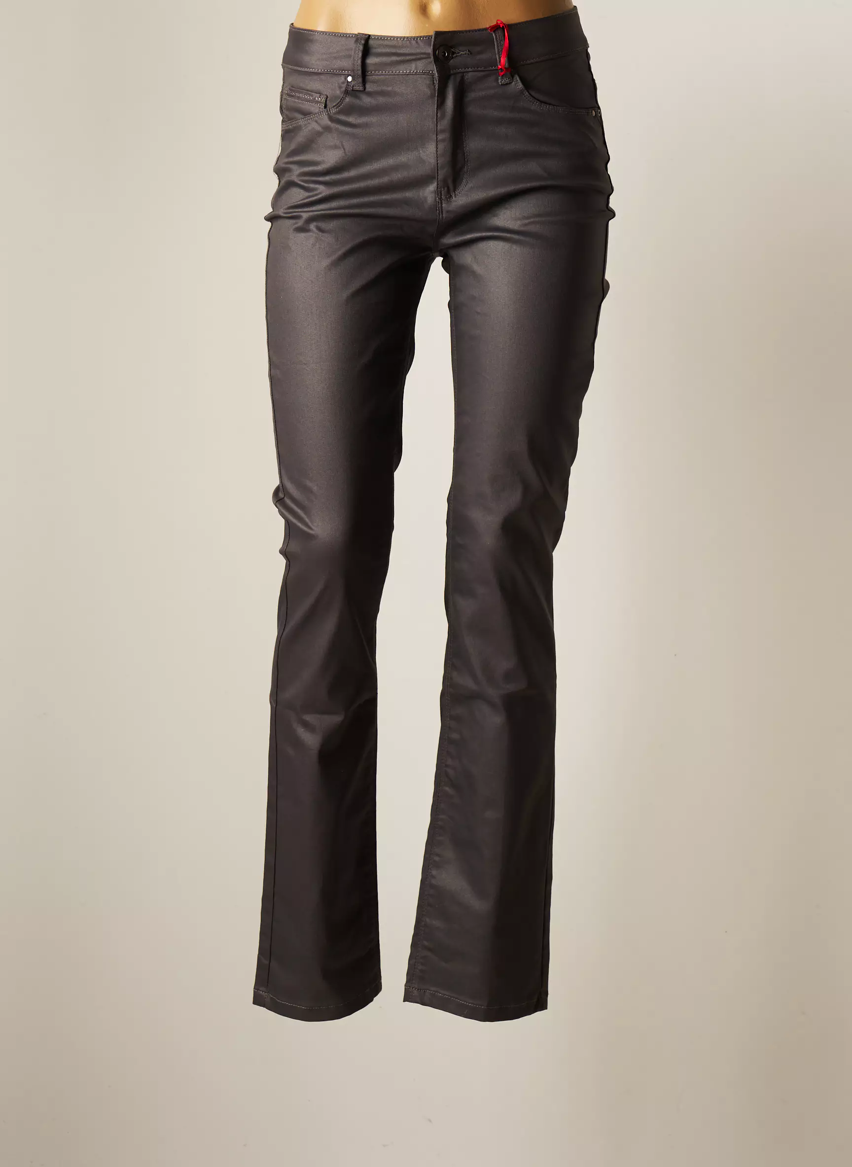 Scottage Pantalons Slim Femme couleur gris