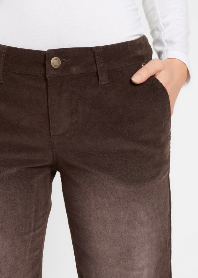Stretch-Cordhose, Wide