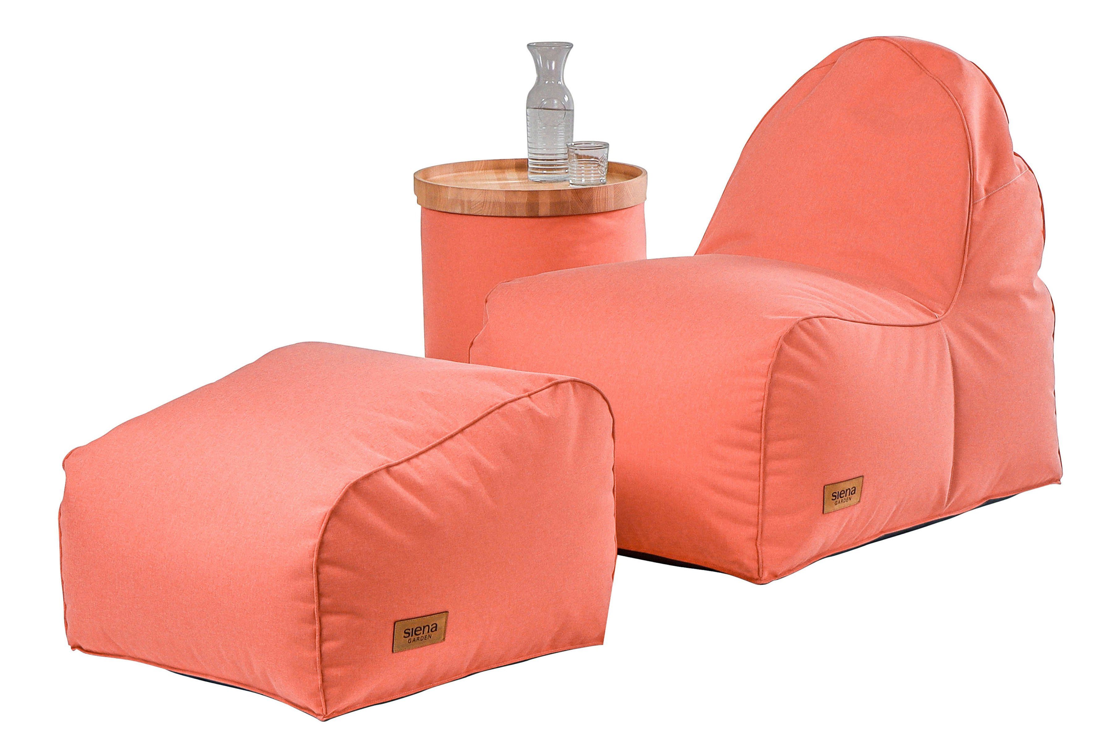 Siena Garden Sitzsack FLOW.U Feet, Indoor & Outdoor, in verschiedenen Farben erhältlich