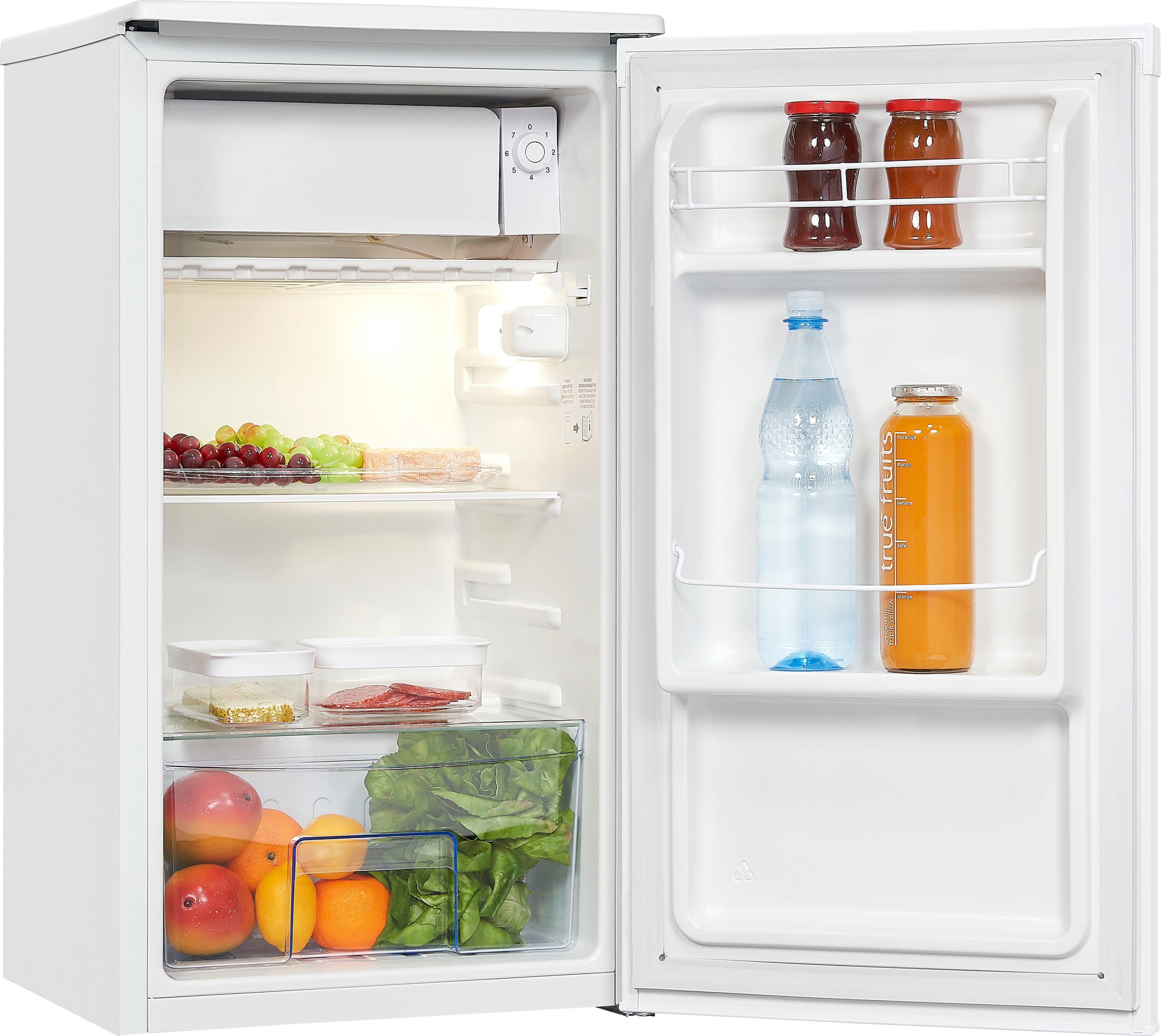 exquisit Kühlschrank KS86-0-090E, 83,5 cm hoch, 44,5 cm breit