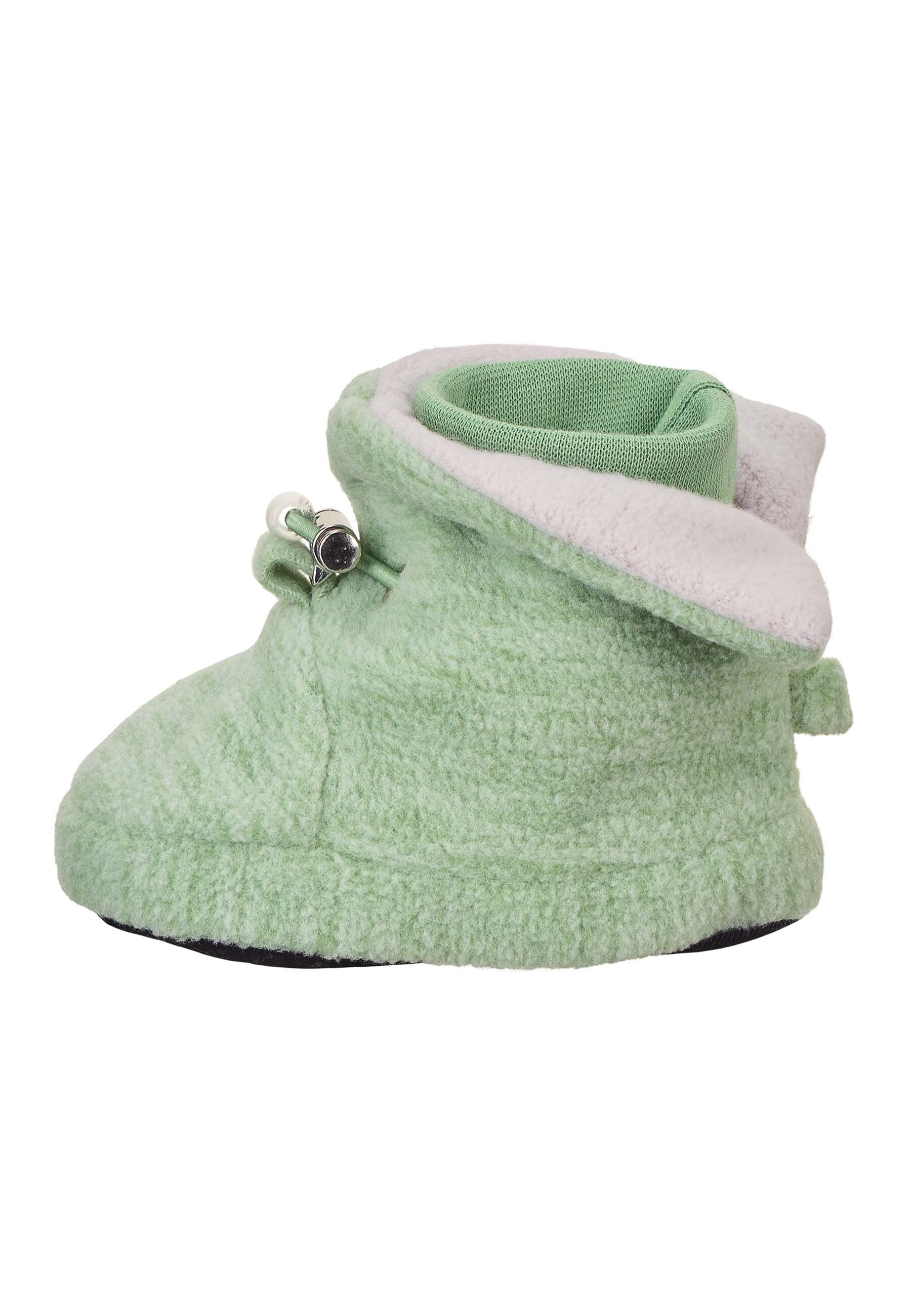 Baby-Stiefel aus Microfleece melange (recycelt)