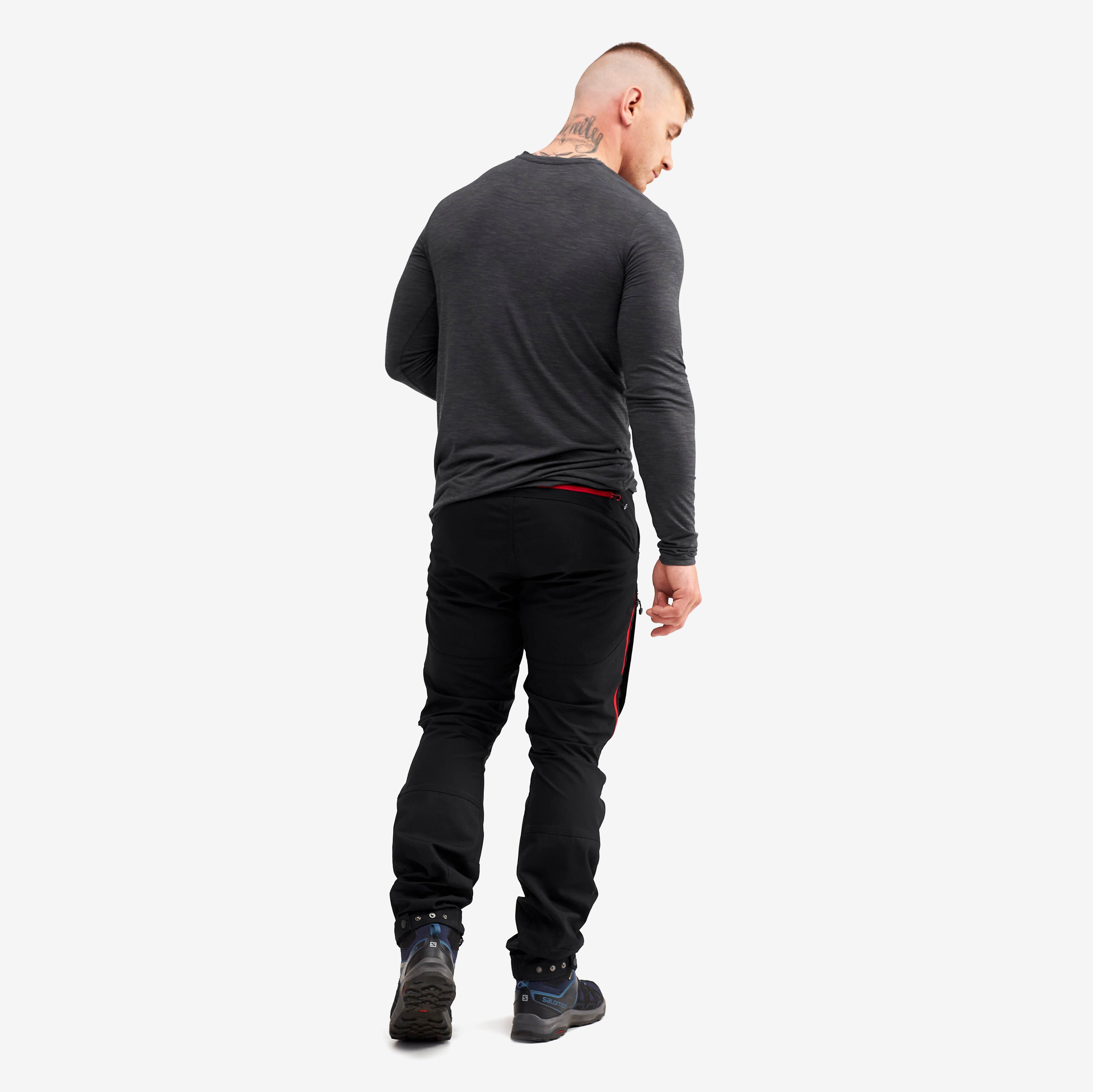 RVRC GP Pro Pants Homme Black/Red