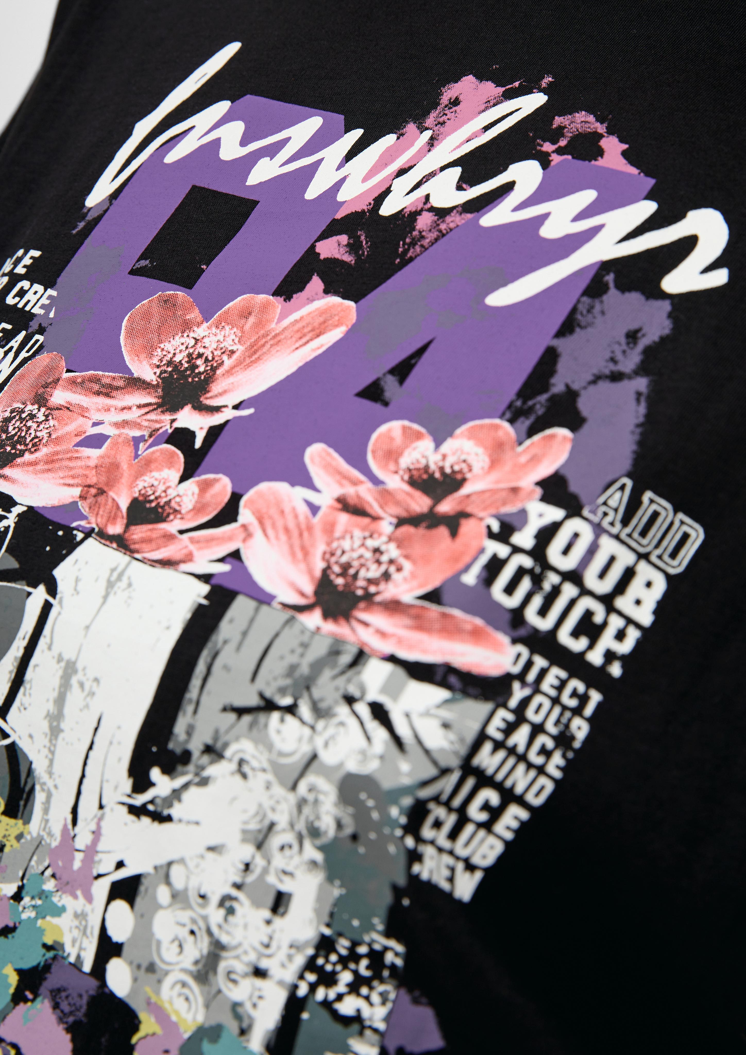 Oversized Printshirt aus Baumwolle  2135416-99D0