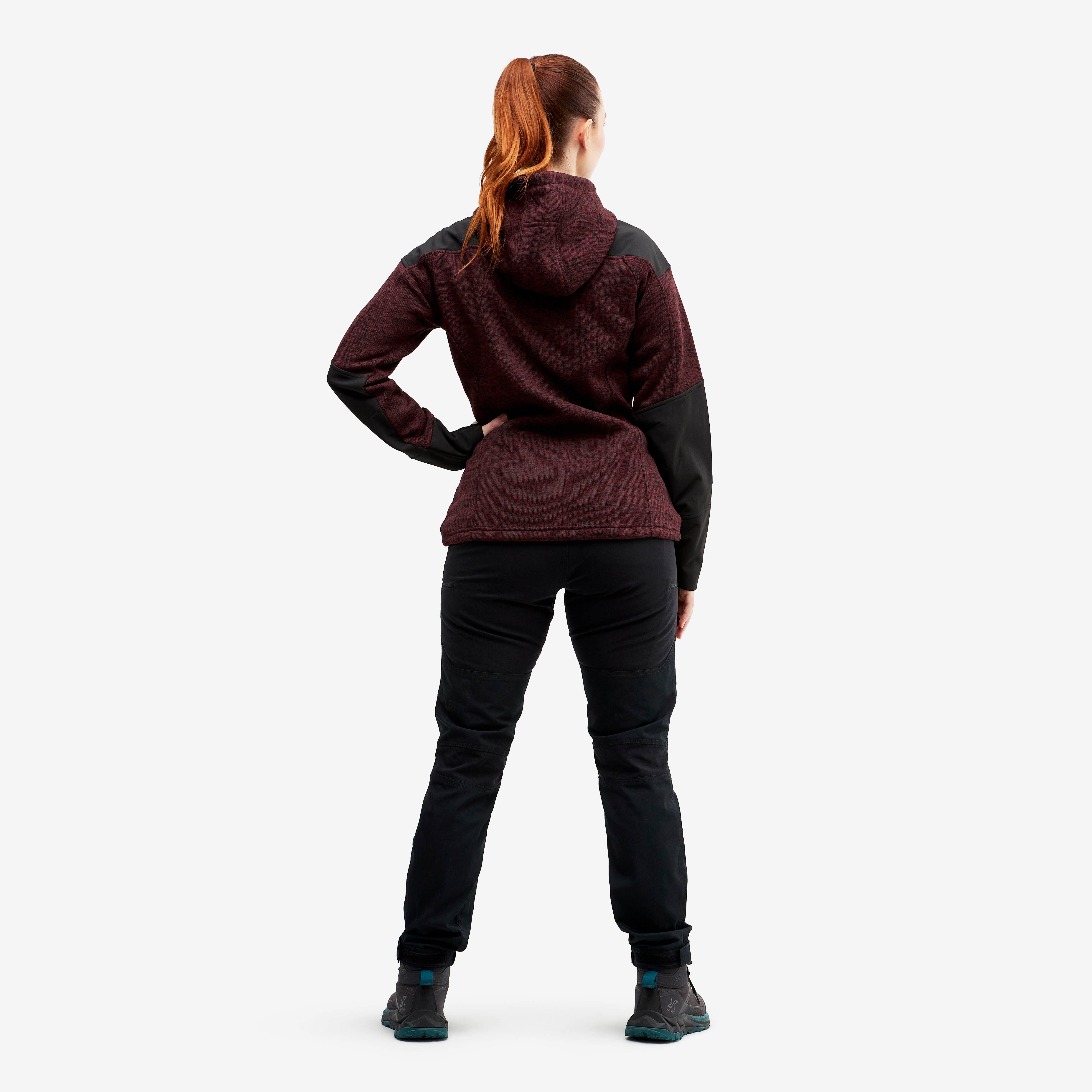 Tornado Hoodie Femme Burgundy