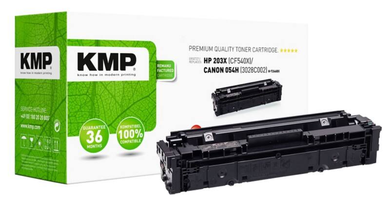 Kompatible KMP HP 203X Tonerkartusche CF540X Schwarz