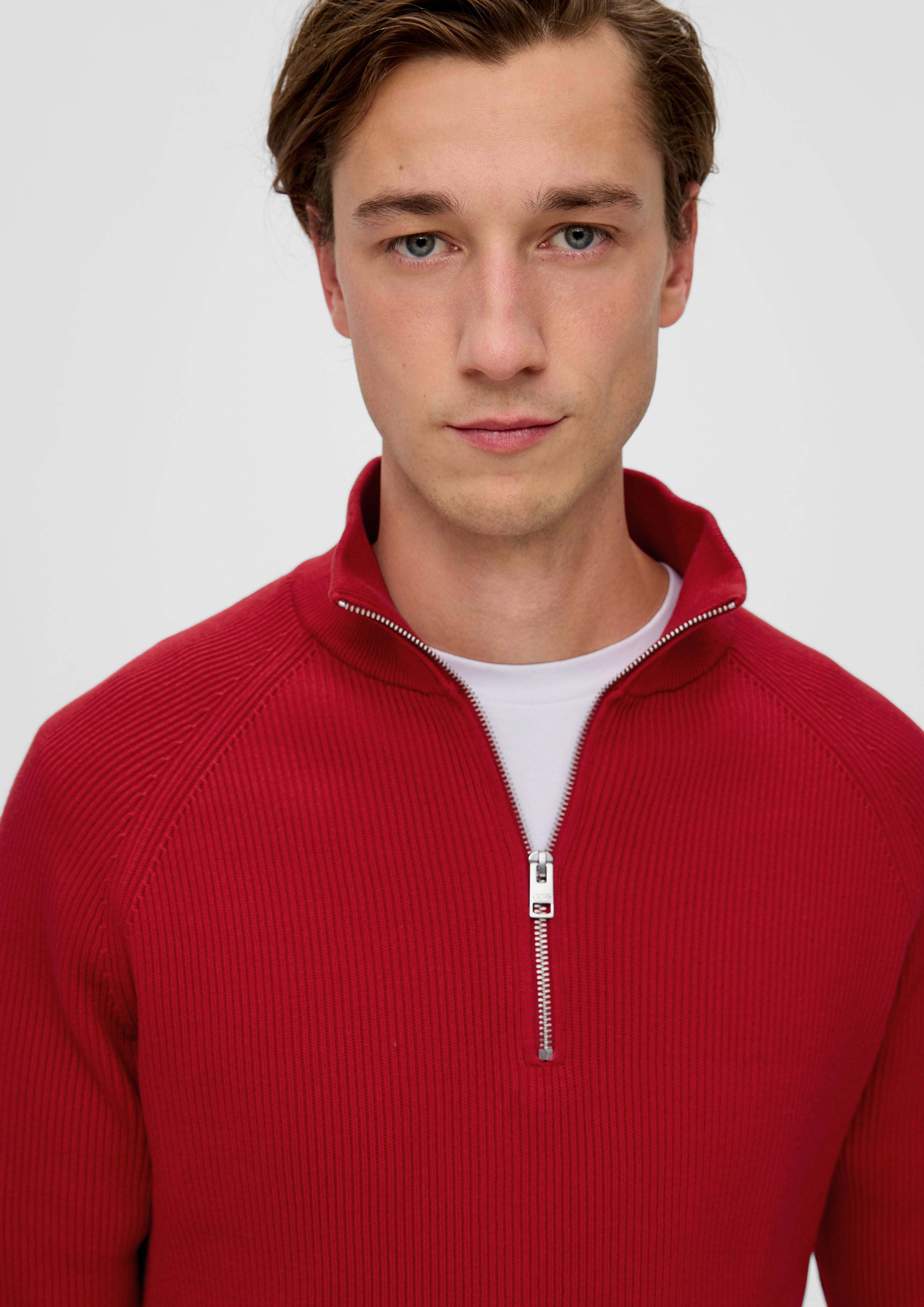 Strickpullover mit Stehkragen  2139366-3162