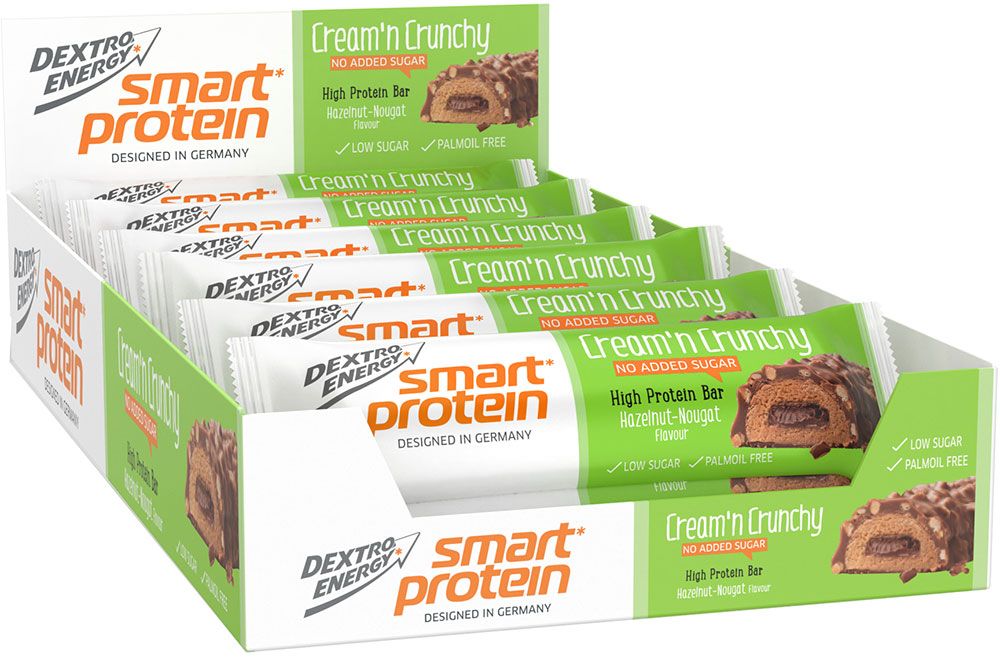 Dextro Energy Smart Protein Cream'n Crunchy 12x45g kaufen | Bike-Discount