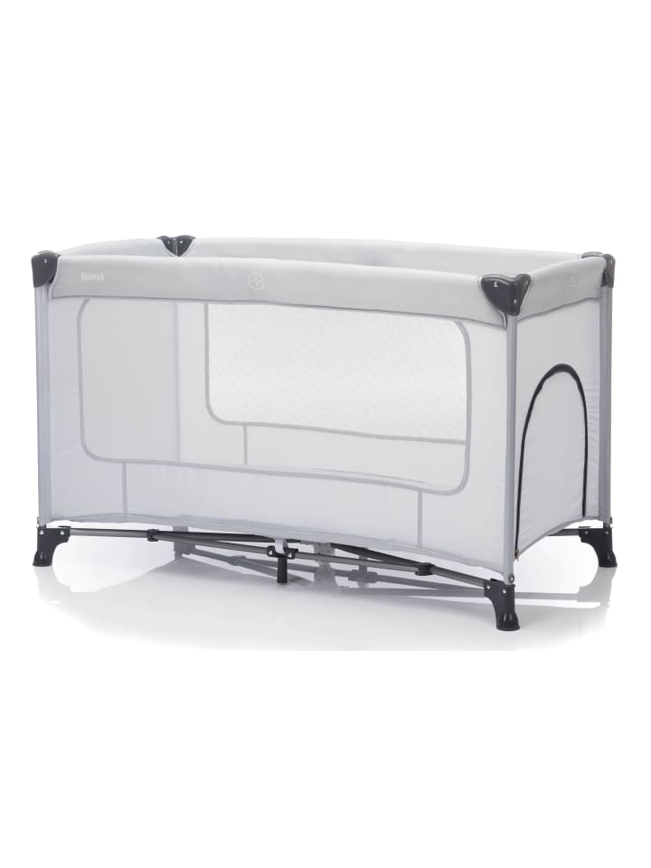 fillikid Reisebett Nizza Exklusiv in Steingrau günstig kaufen 60x120 cm