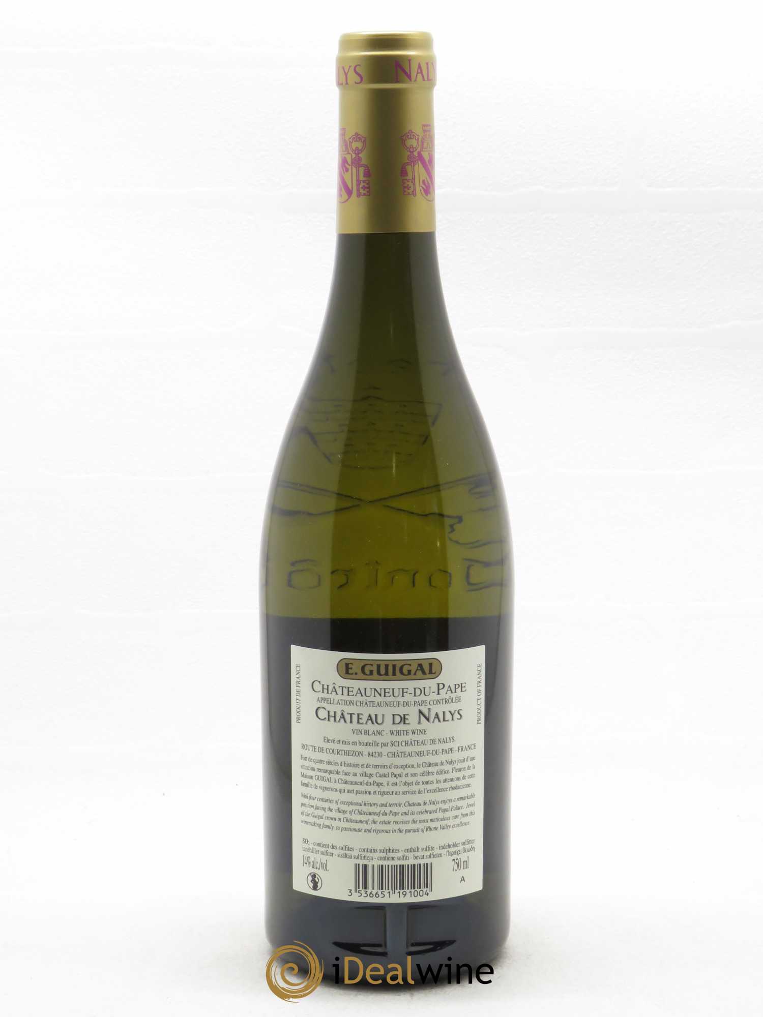 Châteauneuf-du-Pape Château de Nalys  2020 - Lot de 1 Bouteille