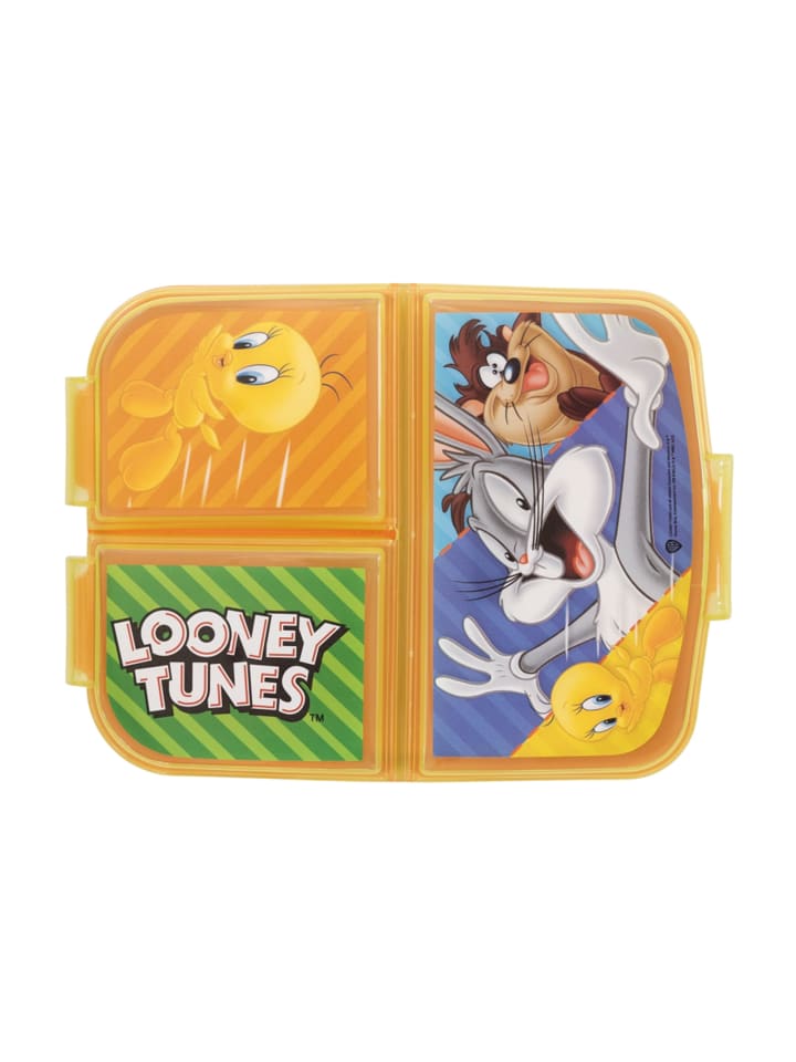 Looney Tunes  Brotdose Bugs Bunny Premium Lunchbox mit 3 Fächern in Orange günstig kaufen onesize