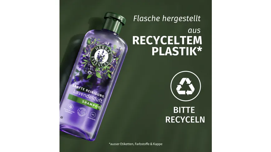 Herbal Essences sanfte Reinigung Lavendelduft Shampoo 350 ml