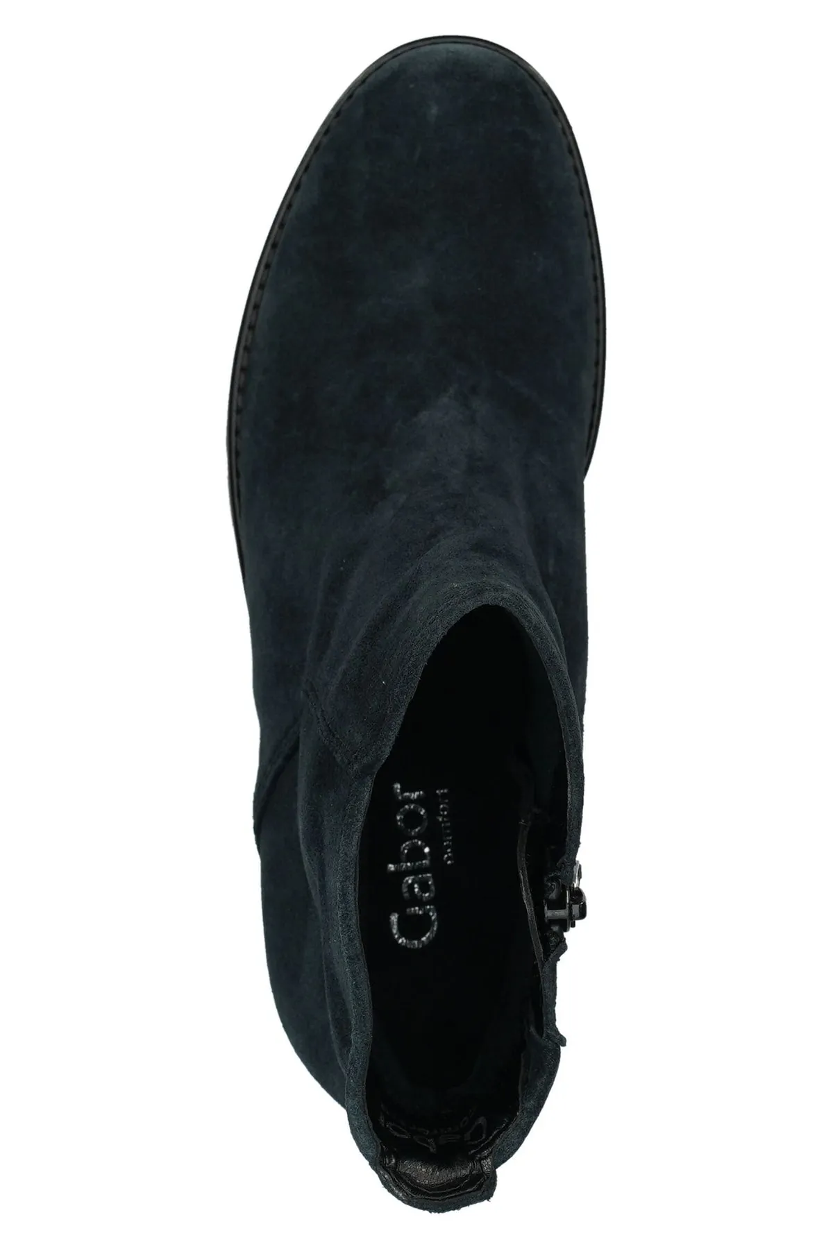 GABOR  Stiefelette - Blau - Blockabsatz