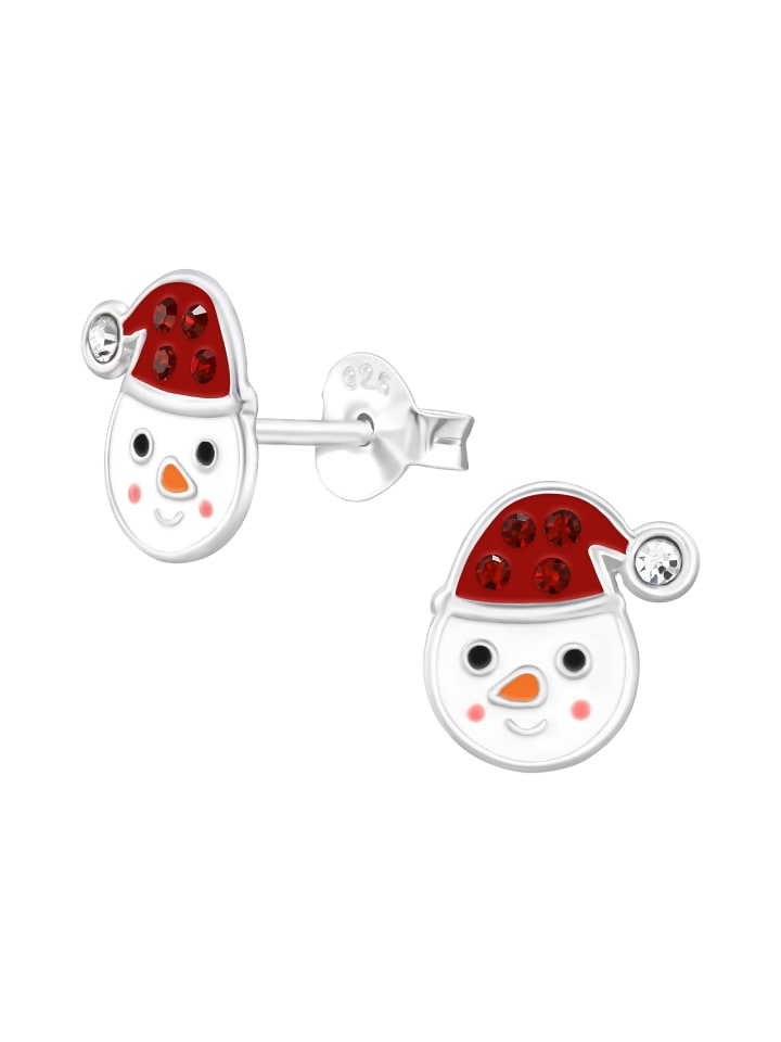 Alexander York Ohrringe, Ohrstecker SCHNEEMANN Kristall rot in 925 Sterling Silber, 2-tlg. günstig kaufen onesize