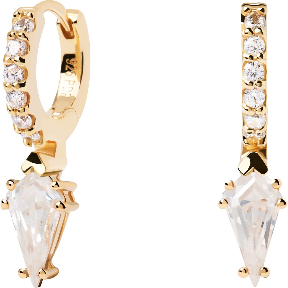 P D Paola Boucle d'oreille unique 925 Argent Boucles d'oreilles