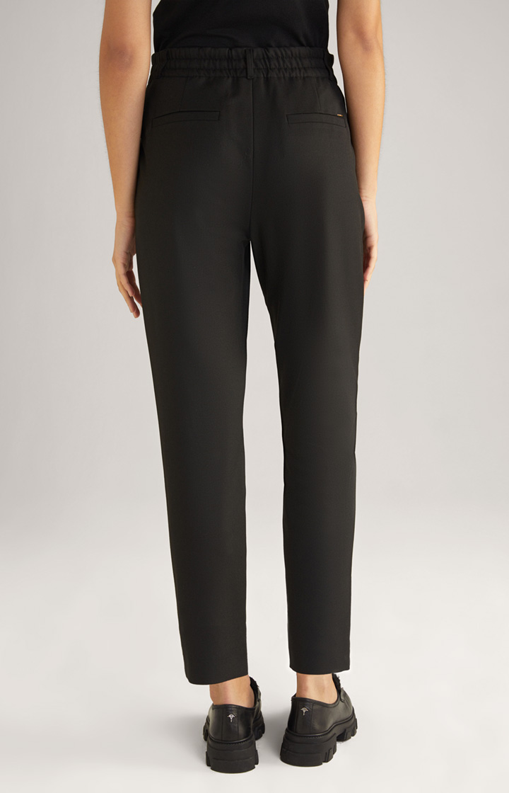 Twill-Hose in Schwarz