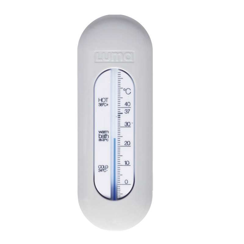 Thermomètre de bain gris clair Babytolove
