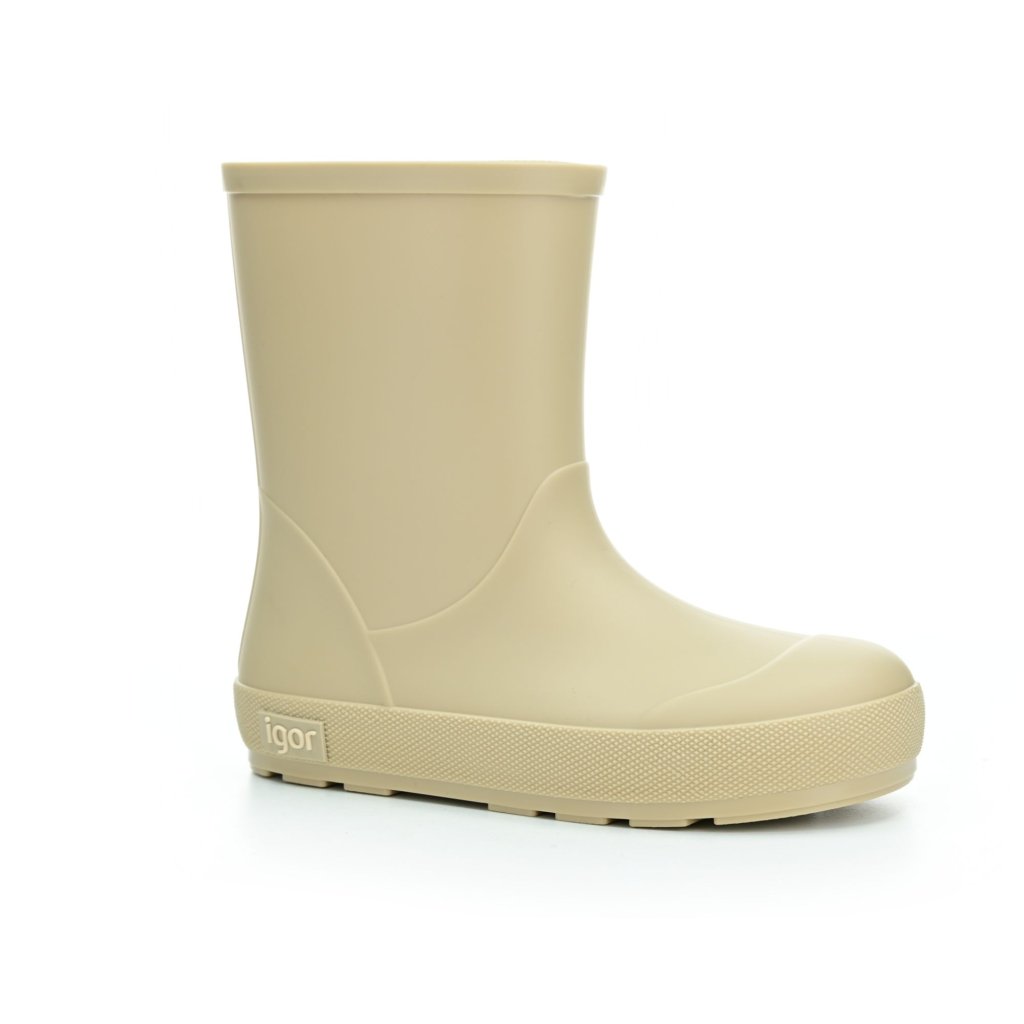 Igor Yogi Beige Barfußgummistiefel