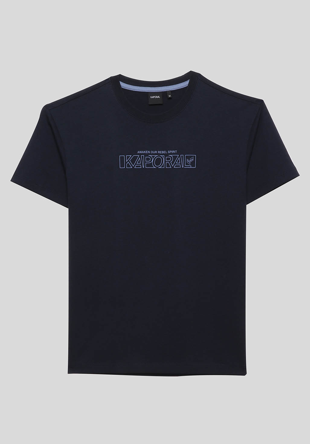 ORDO   T-shirt bleu Garçon 100% coton