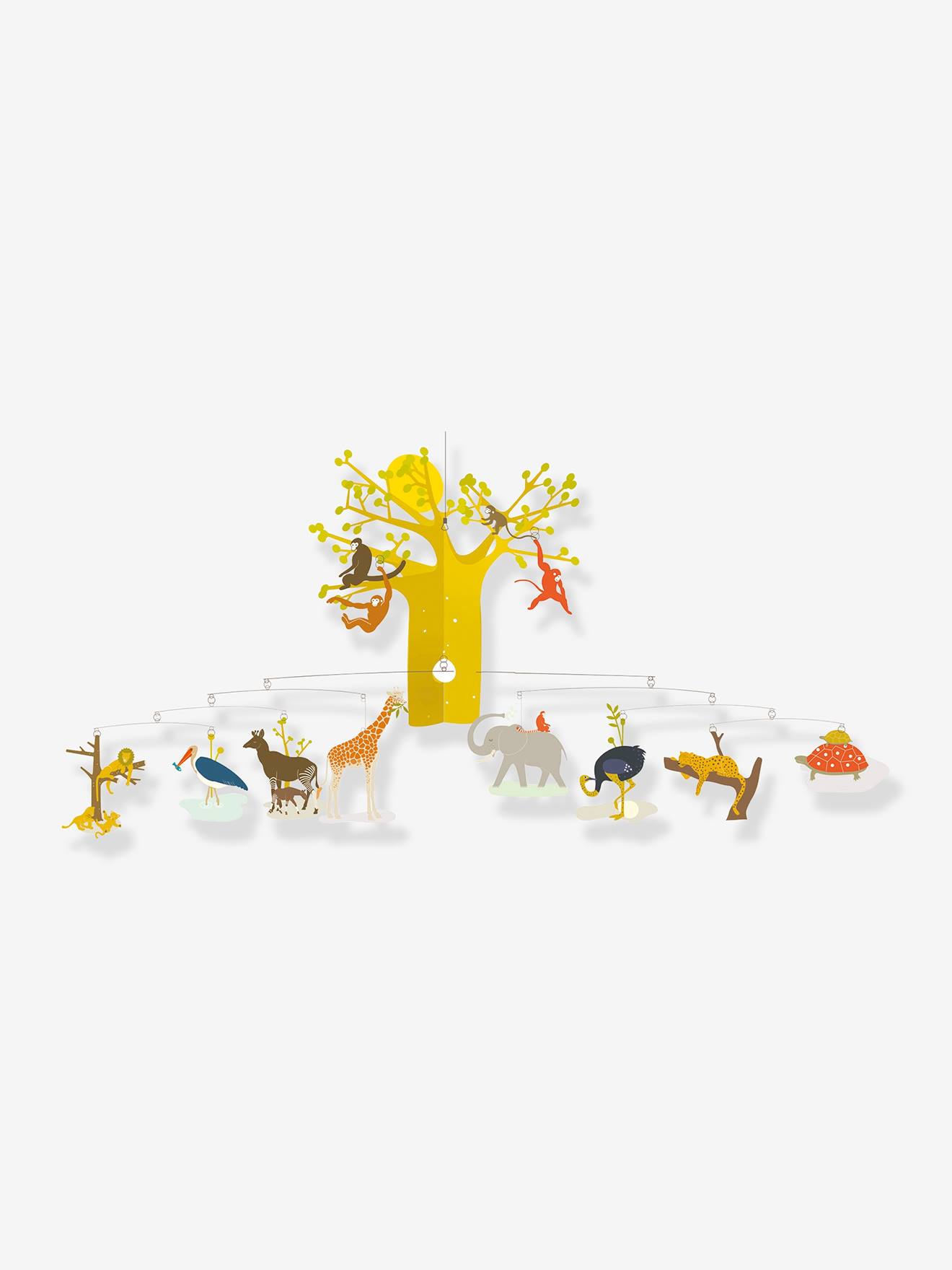 Djeco Kinder XL-Mobile Savannentiere DJECO - mehrfarbig