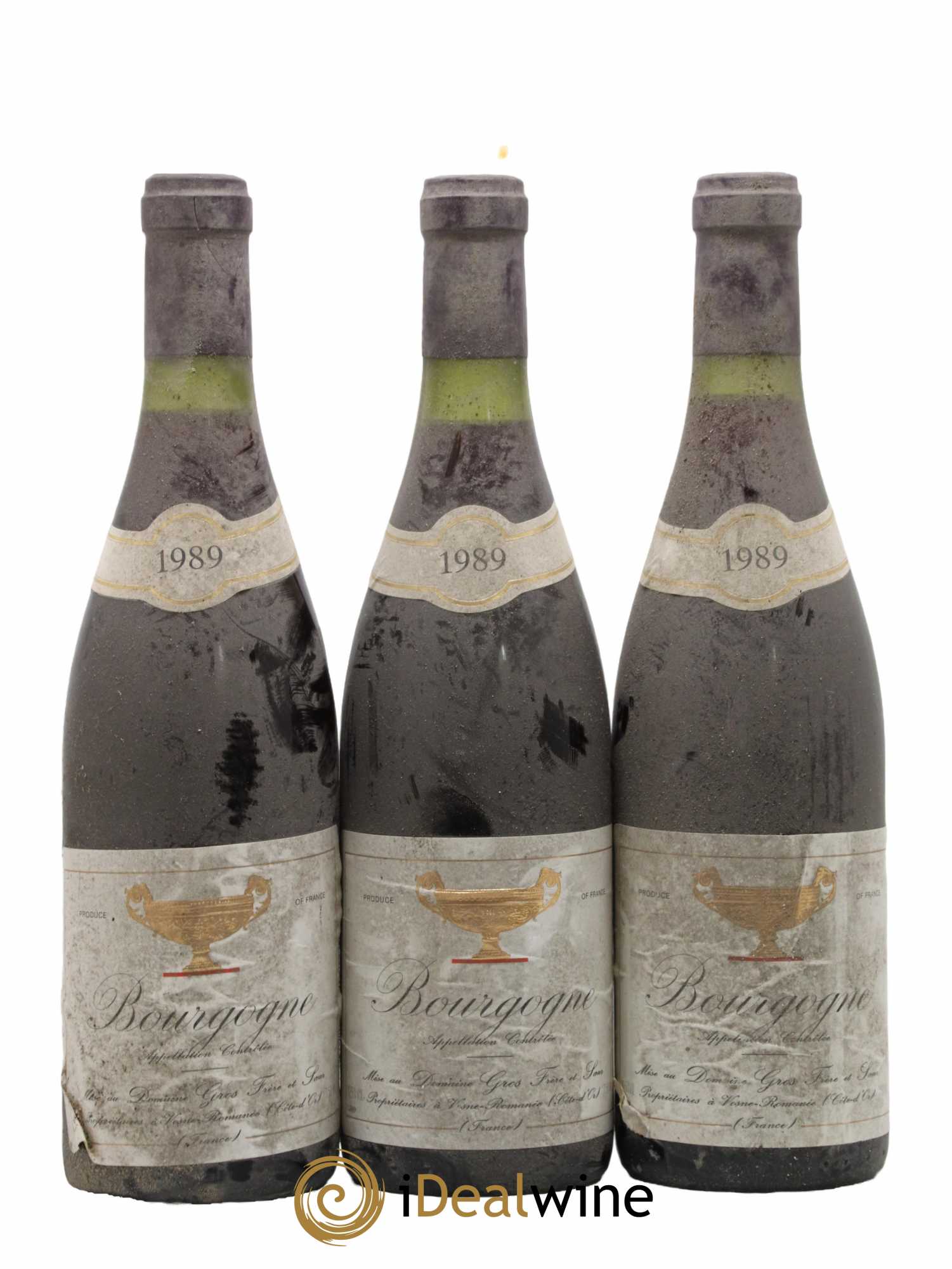 Bourgogne Gros Frère & Soeur  1989 - Lot de 6 Bouteilles