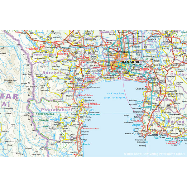 RKH WMP THAILAND 1 : 1.200.000 - Straßenkarte