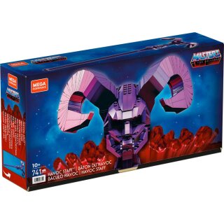 Masters of the Universe Origins Mega Construx Bauset Havoc Staff 102 cm