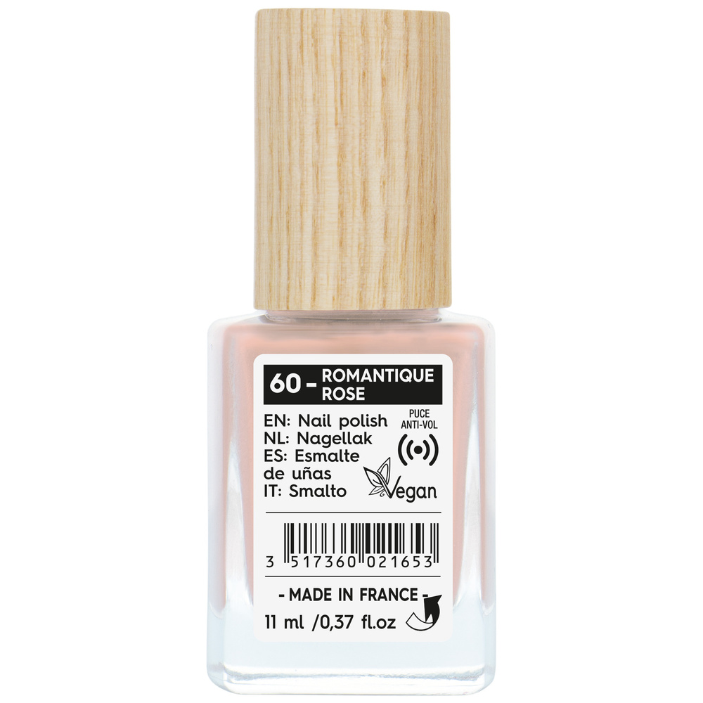 LÉA NATURE SO BiO étic Vernis à ongles, Natural Color - 60 Romantique rose Vernis