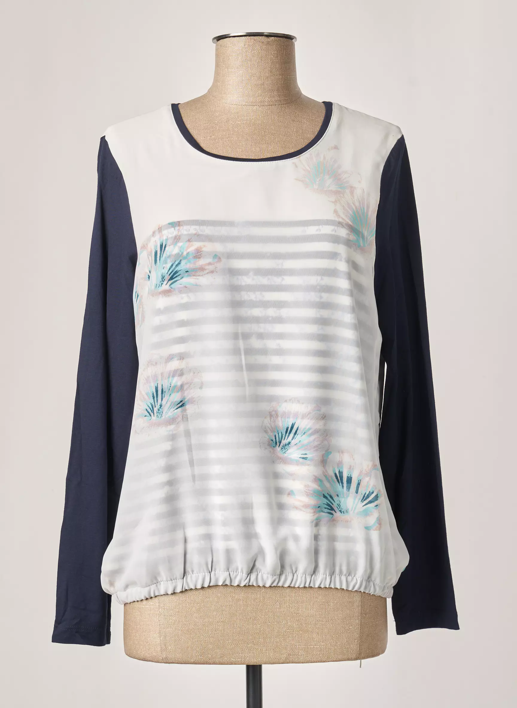 Thomas Rabe Tshirts Femme couleur bleu