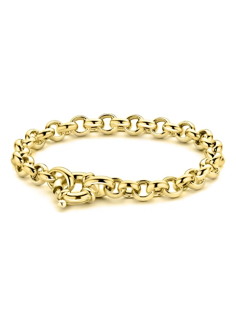 Casa Jewelry Bracelet Jasseron S gilded