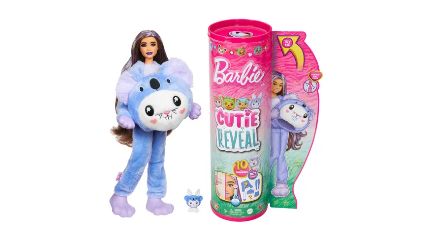 Barbie Cutie Reveal Barbie Costume Cuties Series - Bunny in Koala