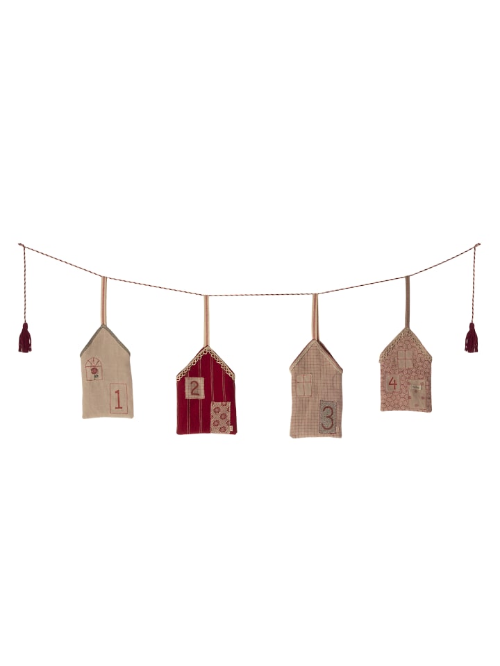 Maileg Girlande Häuser Adventskalender 100 cm günstig kaufen onesize