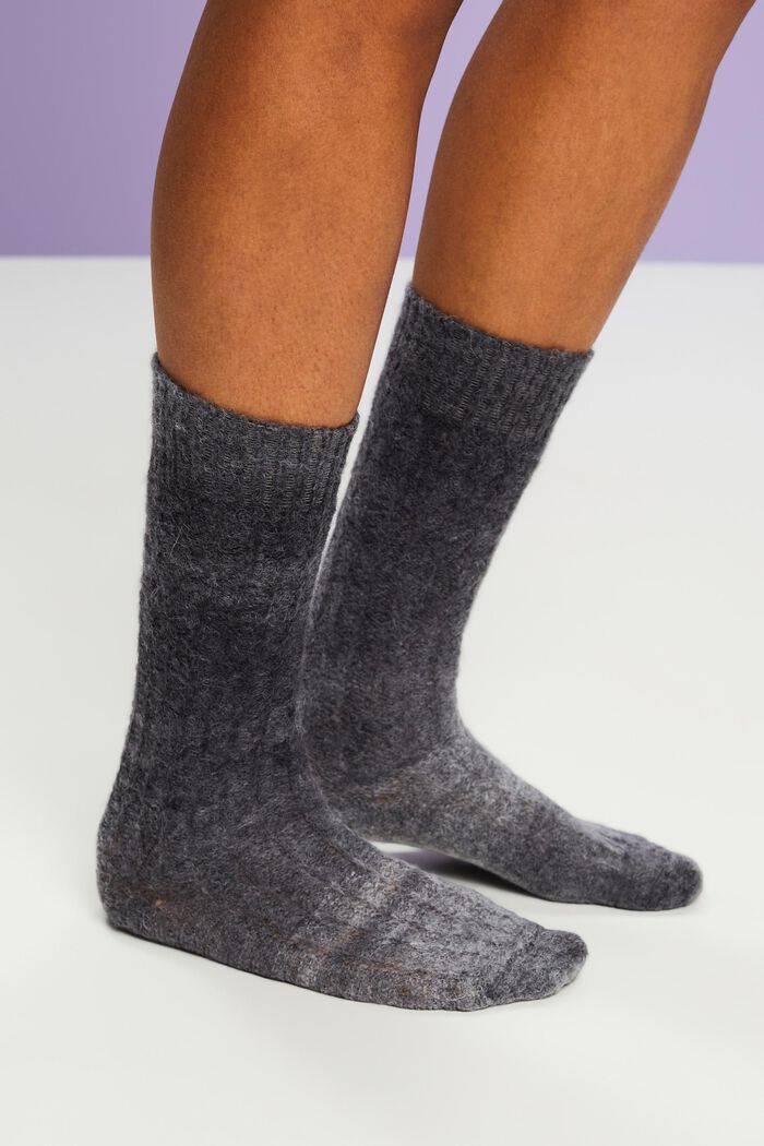 Socken aus Wolle-Alpaka-Mix