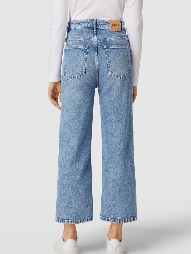 Jeans mit 5-Pocket-Design Modell 'MARLENE' in jeans