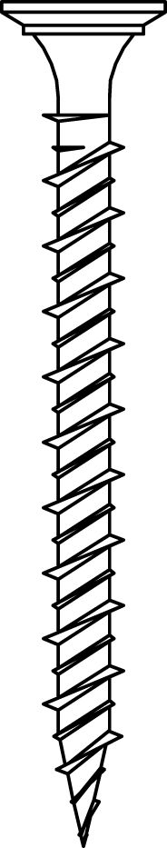 Senco dodatki 39S42MC-5 Senco vijak za suhomontažno gradnjo za lesene ali kovinske stebre 3,9x42 mm