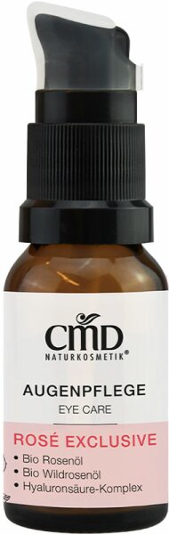 CMD Naturkosmetik Rosé Exclusive Hyaluron Augenpflege Augenserum
