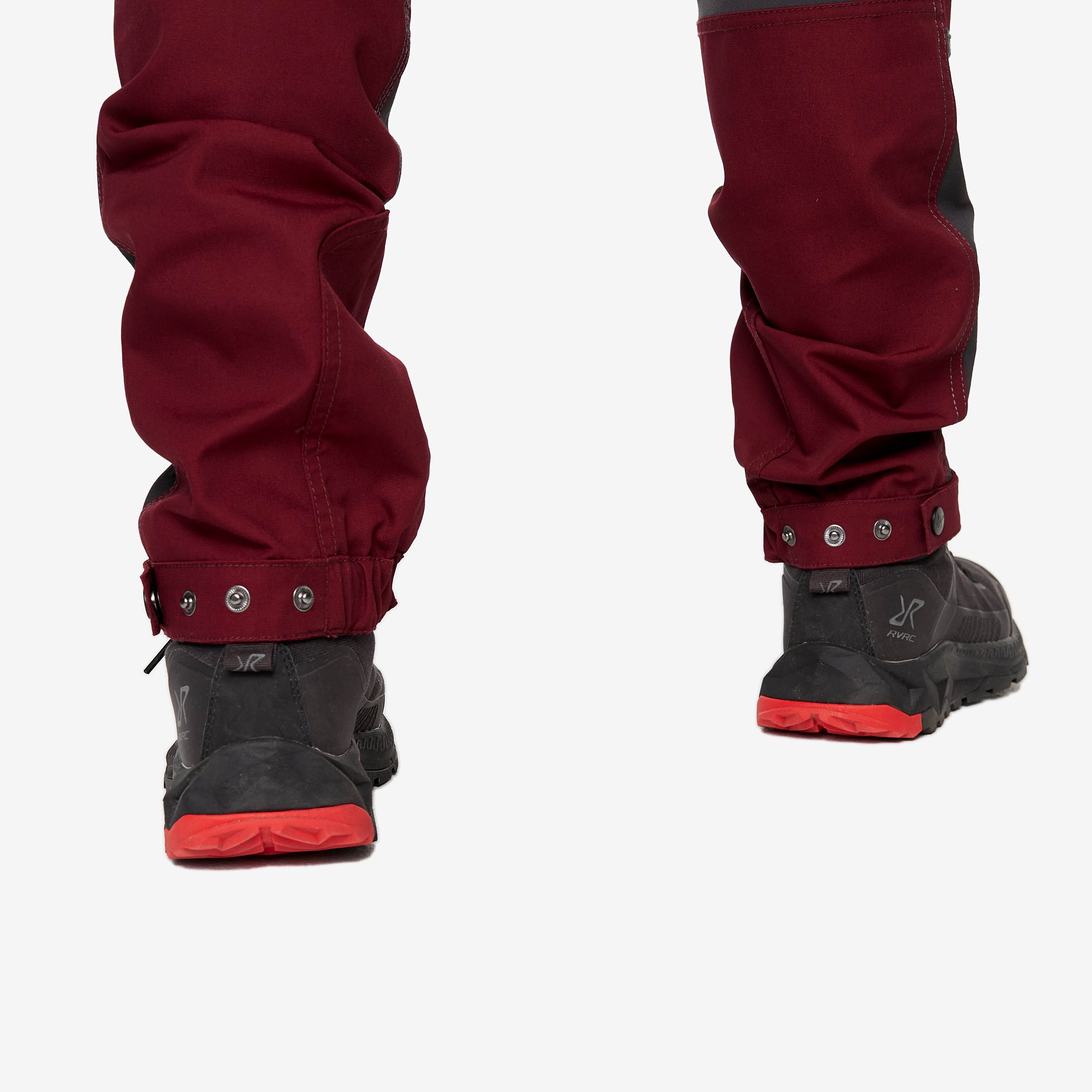 Nordwand Highwaist Stretch Pants Femme Burgundy