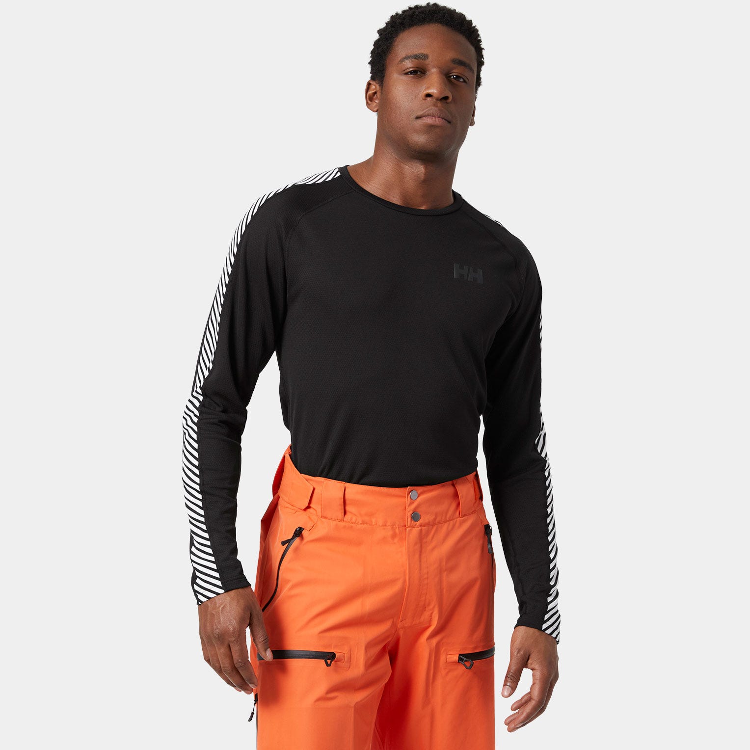 Men's LIFA® ACTIVE Stripe Crew Base Layer