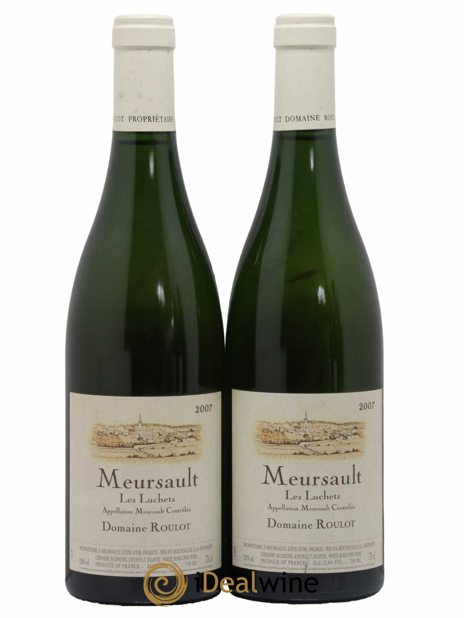 Meursault Luchets Roulot (Domaine)  2007 - Lot de 2 Bouteilles